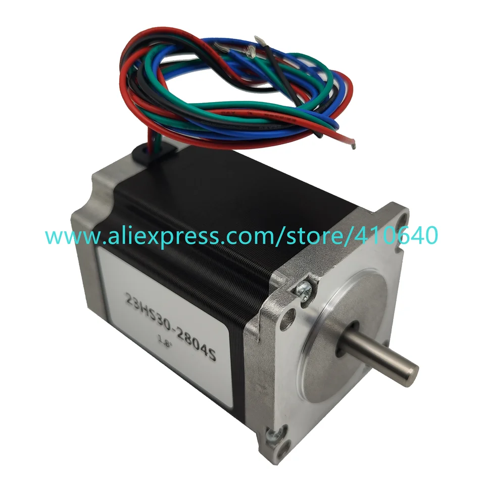 Motor s vysokým krútiacim momentom 23HS30-2804S L 76 mm NEMA 23 s 1,8 ° 2,8 A 189 N.CM a 4 vodiče olovených