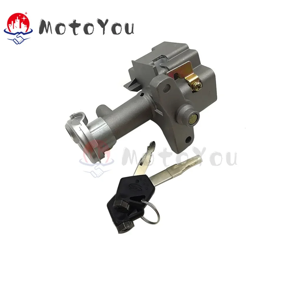 Motorbike Ignition Switch Lock Key pre Suzuki Adresa V125G V125S Hliník a plast
