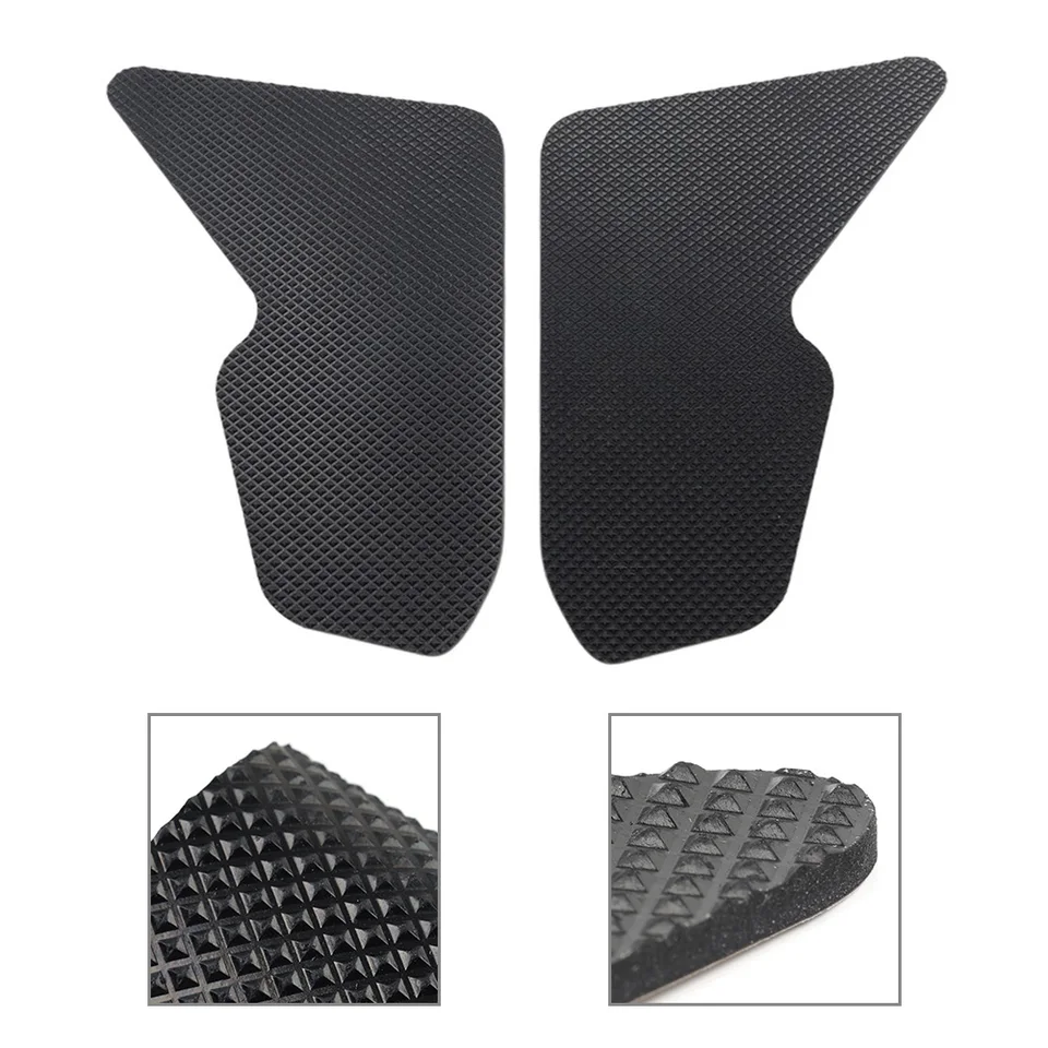Motorbike Tank Protector Patch Pad Pad Paliva palivo koleno nálepka nálepka 1Pair pre Suzuki GSR750 2011-2015 2016 Gumber Black