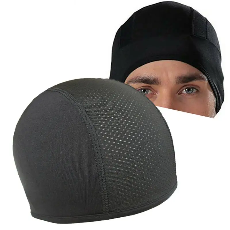 Motorová prilba motocykla Vnútorná chladná maximálna klobúk priedušný klobúk preteky pod príslušenstvom pre motocykle Beanie