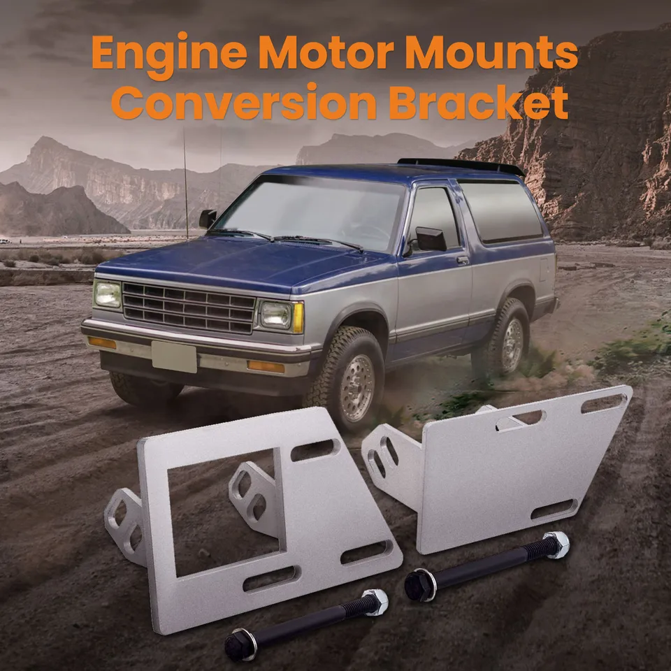 Motorové swapové držiaky pre držiaky pre GMC Jimmy S15 Bravada 2WD pre Chevrolet Blazer S10 2WD skrutky pre Oldsmobile Bravada 2WD