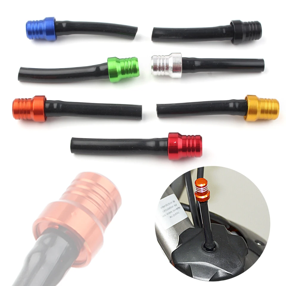 Motorový plynový palivový uzáver Ventil Ventil Vent Breather Tube Universal pre Honda SX F expr crf yzf WRF KXF 125 250 300 Quad Motocross