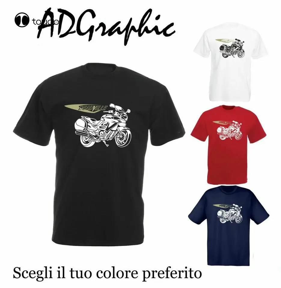 Motorrad Hon Deauville 650 Motocyklové tričko Cotton New Fashion Pánske tričká s krátkym rukávom Značka Vlastné košele XS-5XL