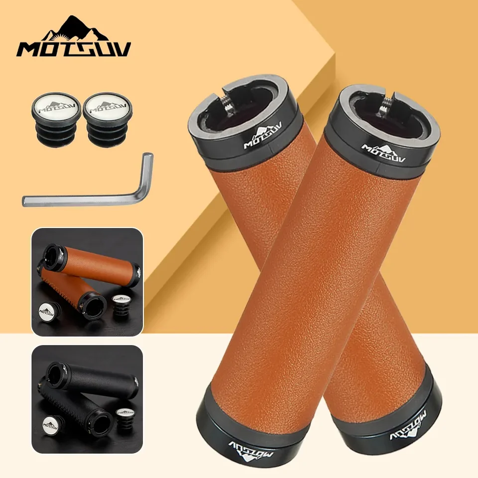 MOTSUV-BIKE RANELEBAR GRIP, Skútorová rukoväť, pVC Artificial Leath Cover Cycling Mountain Bicle Ruckoviny, protiškádla, 1 pár