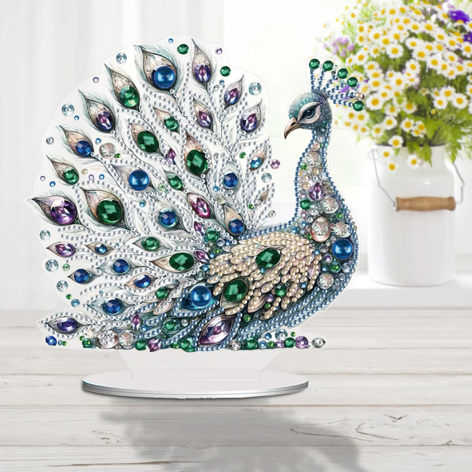 Motýľ špeciálny tvar diamantový maľba stolové ozdoby súprava 5D DIY Diamond Art stolové dekorácie pre dekoráciu domácej kancelárie
