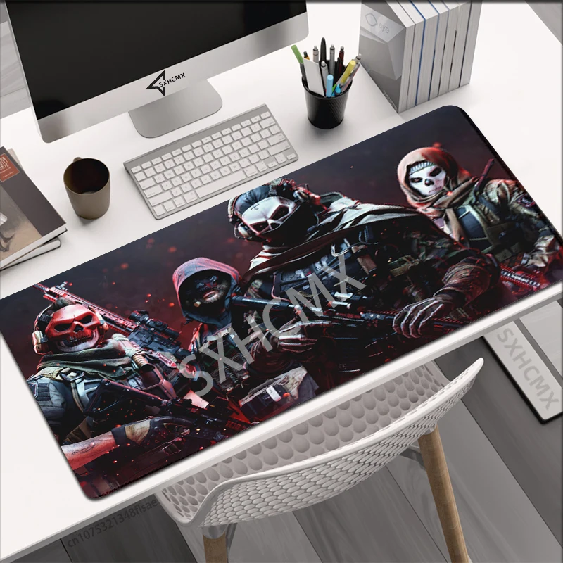 Mouse Pad Gamer Nový vlastný myš na myš Mouse Mat Desk Call of Duty Warzone Laptop Soft Anti-Slip Carpet Office Accounting Accessory