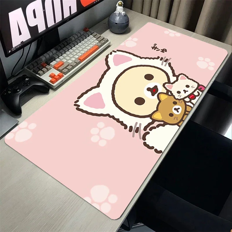 MousePad Gamer Desk Rilakkuma Office Computer Accessories Deskmat Desktops Mouse Pad kawaii herné rohože