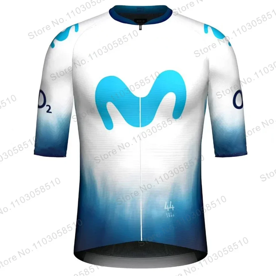 Movistar 2023 Cycling Jersey Letný závodný cyklistický odev Ropa Ciclismo s krátkym rukávom MTB Jersey tričko Maillot Ciclismo