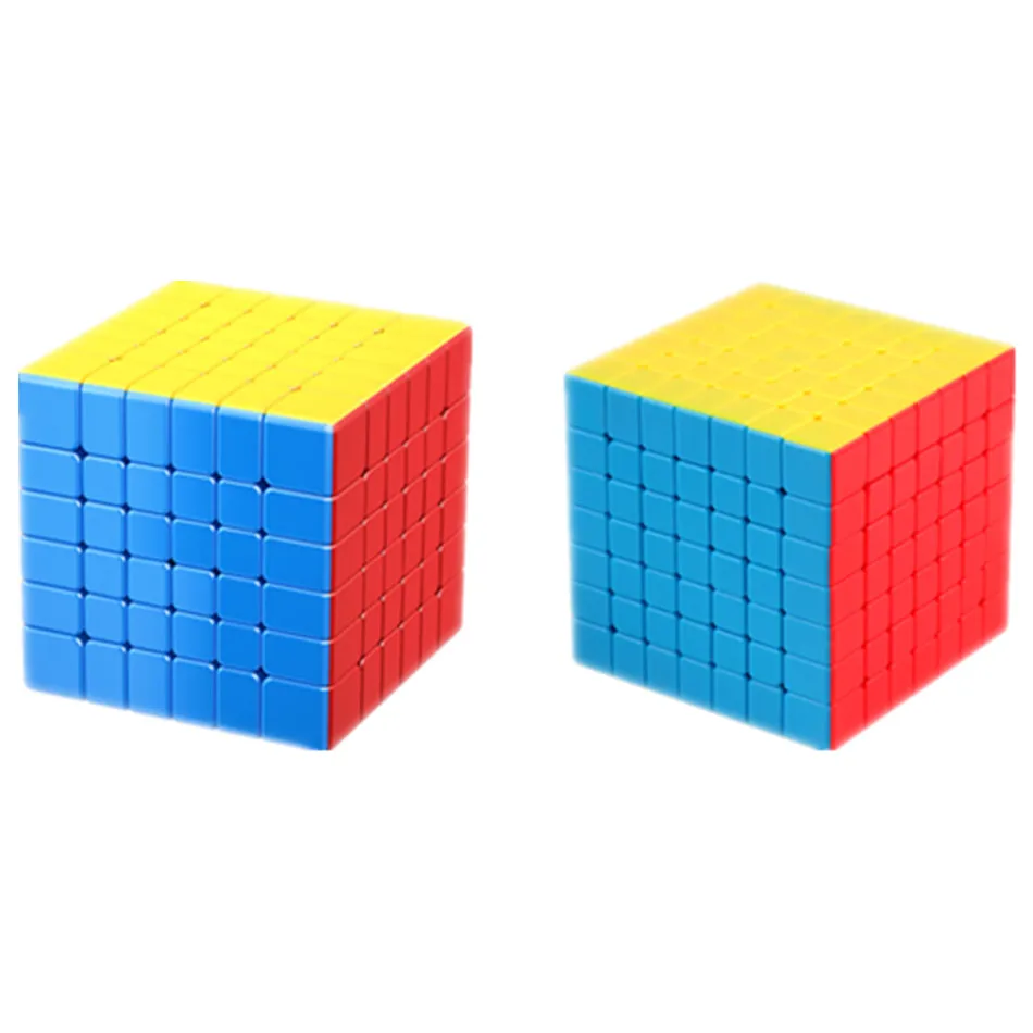 Moyu Meilong 6+7 kociek set 6x6x6 7x7x7 Magic Cube Profesionálna vzdelávacia rýchlosť sada Magic Puzzle Cubo Magico 2in1 Darčeky hračiek