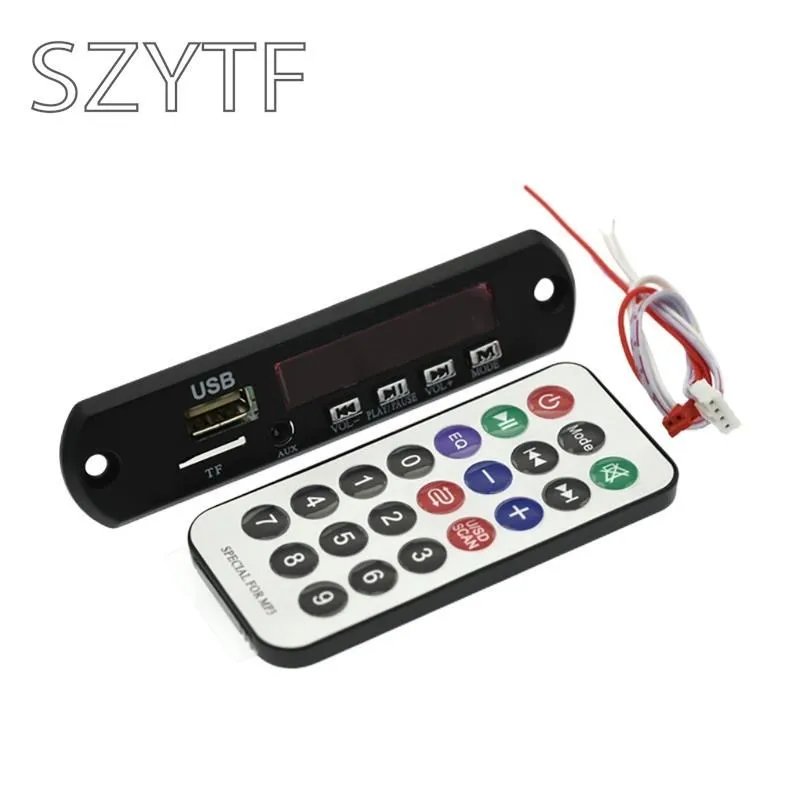 MP3 WMA Decoder Board Audio Modul USB TF Radio Bluetooth kompatibilný bezdrôtový hudobný automobil MP3 prehrávač s diaľkovým ovládaním