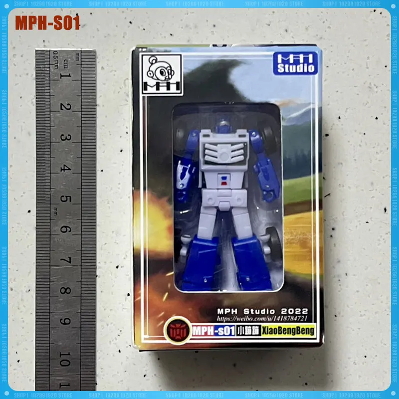 MPHStudio MPH-S01 MPHS01 Beachcomber Super Mini Transformácia Xiaobengbeng Action Figure Robot Toy