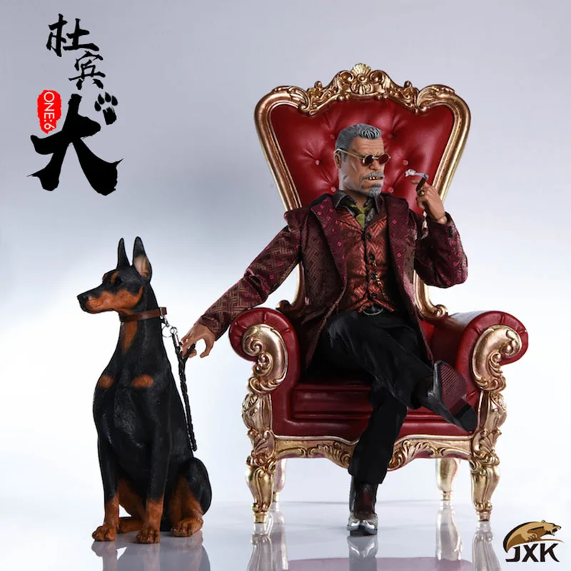 Mr.Z JXK004 1/6 scénické príslušenstvo Karikatúra simulácia zvierat simulácia doberman pinschers psie zvierací model pre 12 palcov vojak