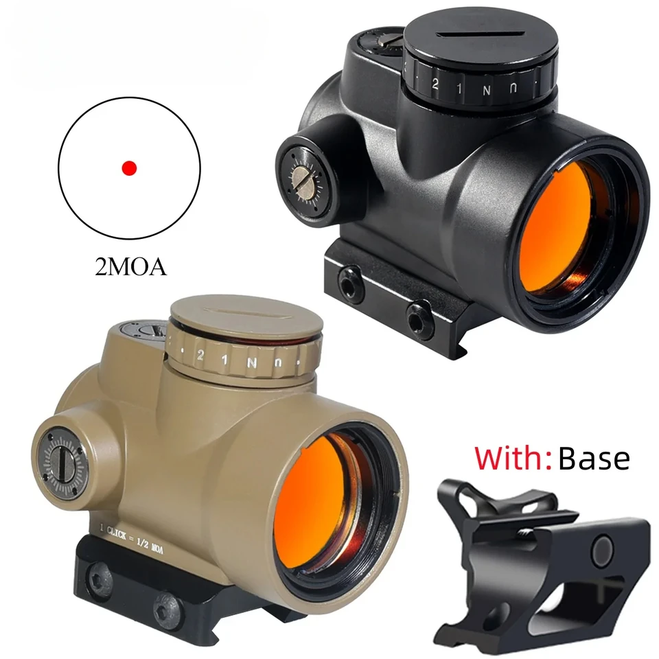 MR0 2 MOA RETICLE RUFSKA ČERVENÁ DOT SVER SPER SCORE TAKTICKÝCH LOVE SHOOK COLIMATOR ZHRNUTIE W/20MM PICATINNY RAIL LOW Mount
