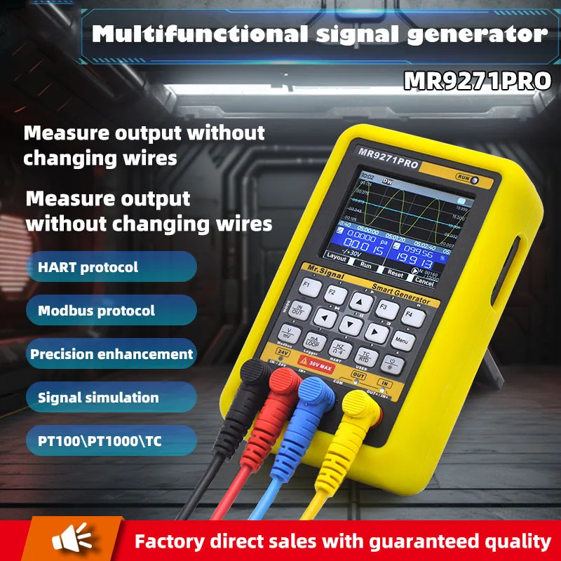 MR9271PRO Multifunkčný generátor signálu 4-20MA HART Communicator Simplex/Duplex Režim pre ladenie Modbus