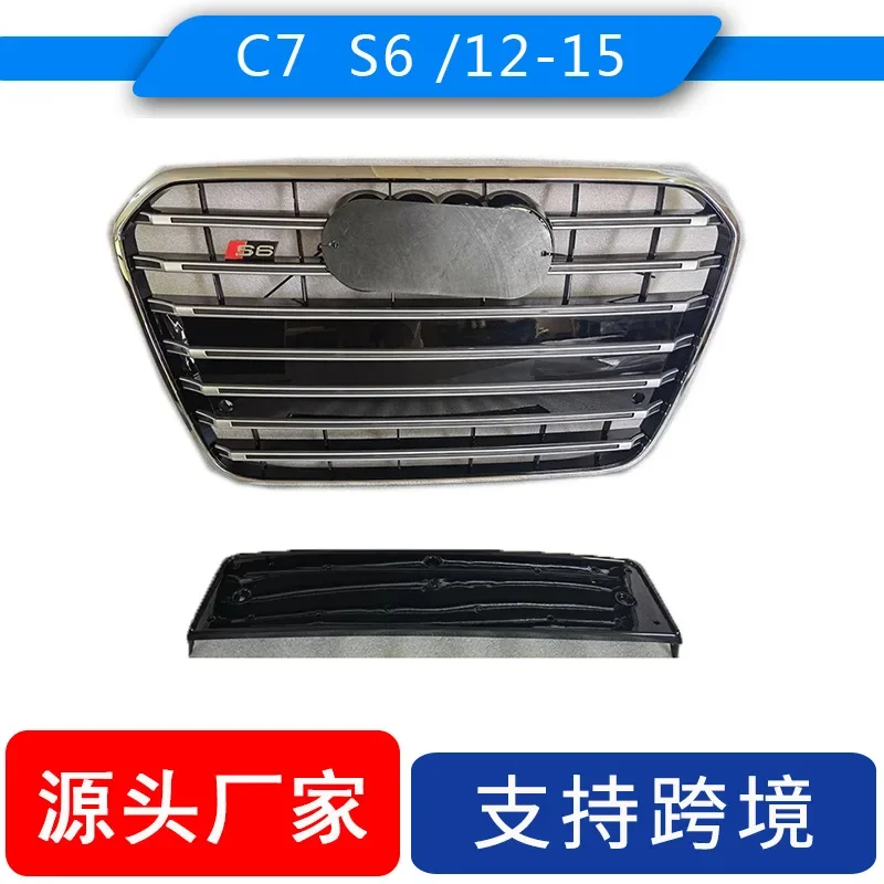 Mriežka mriežky automobilu pre rok 2012 2013 -2015 Audi A6 C7 REPLAT Inovácia S6 Auto Racing Grills
