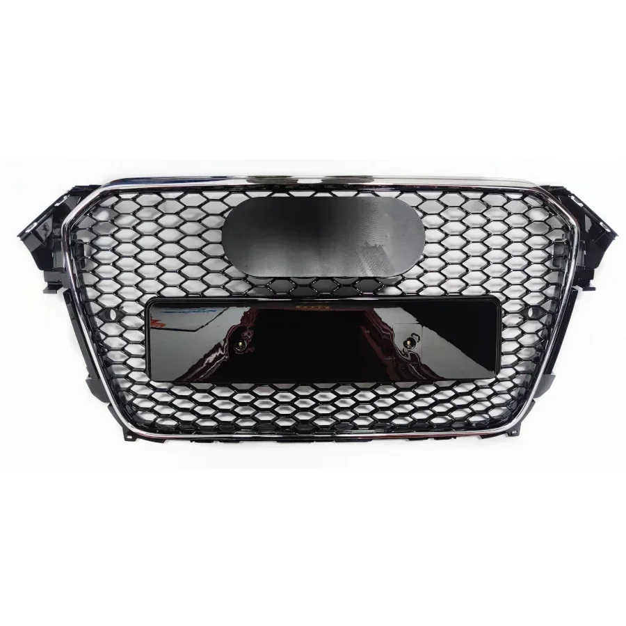 Mriežka predného nárazníka automobilu pre Audi RS4 pre A4/S4 B8.5 2013 2014 2015 2016 (Repit for Style RS4) Nástroje na príslušenstvo automobilov