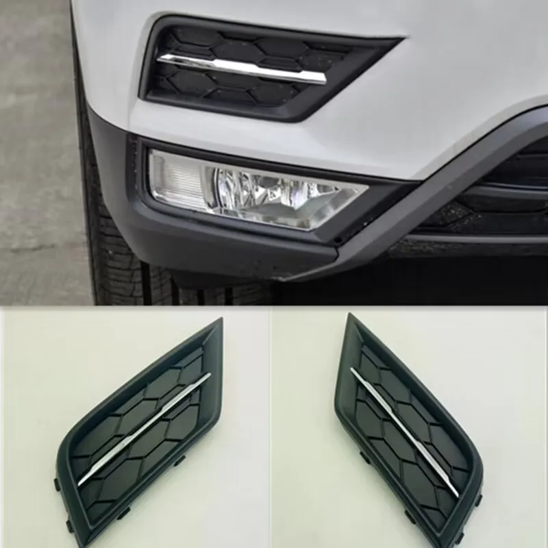 Mriežka shell s hmlovou hmlou s otvorom senzorov pre Volkswagen VW Tiguan MK2 2017 2018 2019 2020 2021 5NG853666C 5NG853665C