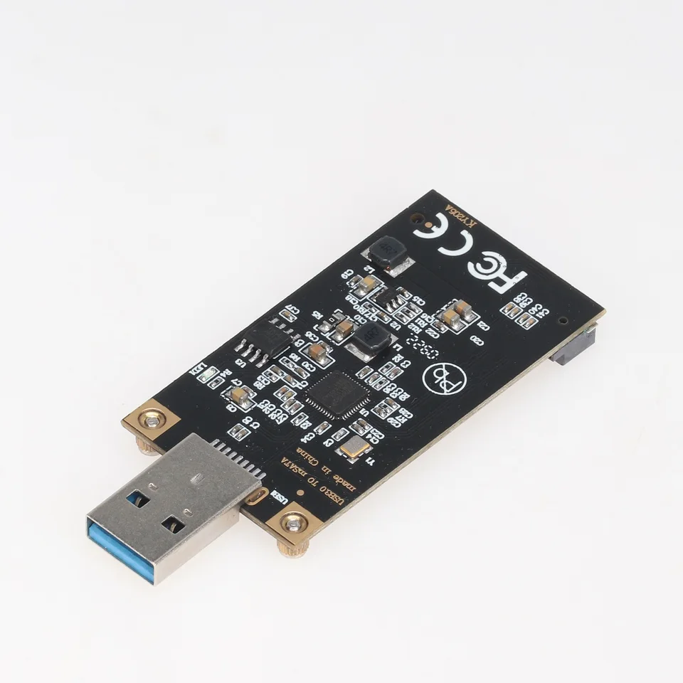 MSATA SSD na USB3.0 Converter Mini Data Transmission Link adaptéry USB3.0 na kartu adaptéra MSATA pre stolný počítač