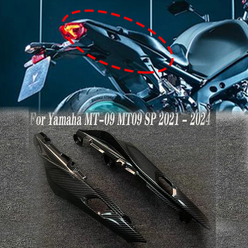 MT 09 Zadný cestujúci vľavo a pravé sedadlá na bočné kapotáž pre kapotáž pre Yamaha MT -09 MT09 SP 2021 - 2024 Motocyklové príslušenstvo