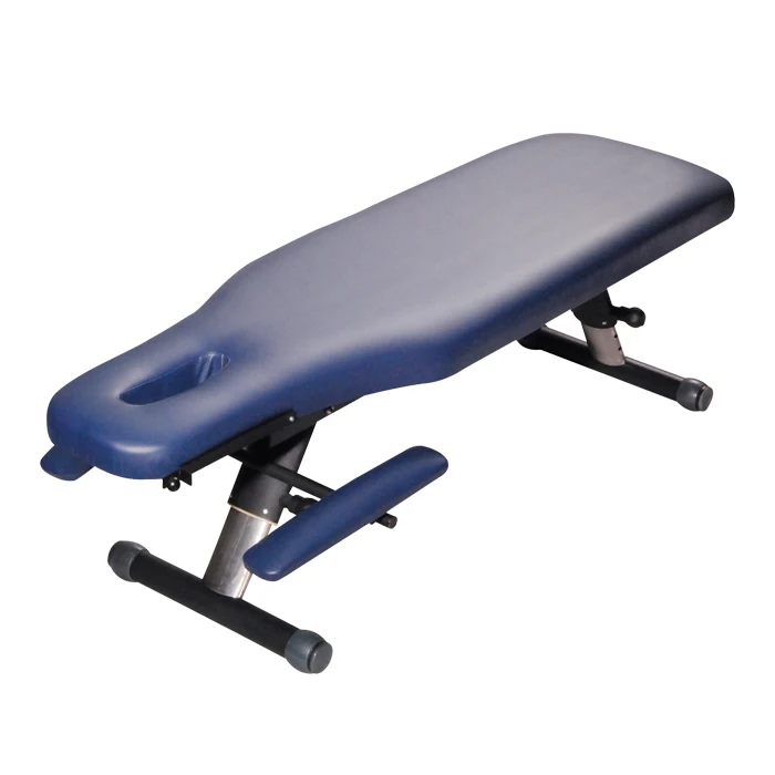 MT Iron-200 Factory Custom Professional Spravodlivá modrá farba modrá farba chiropraktická kvapka Trakčné posteľ Trakcie flexion napínacie lôžko