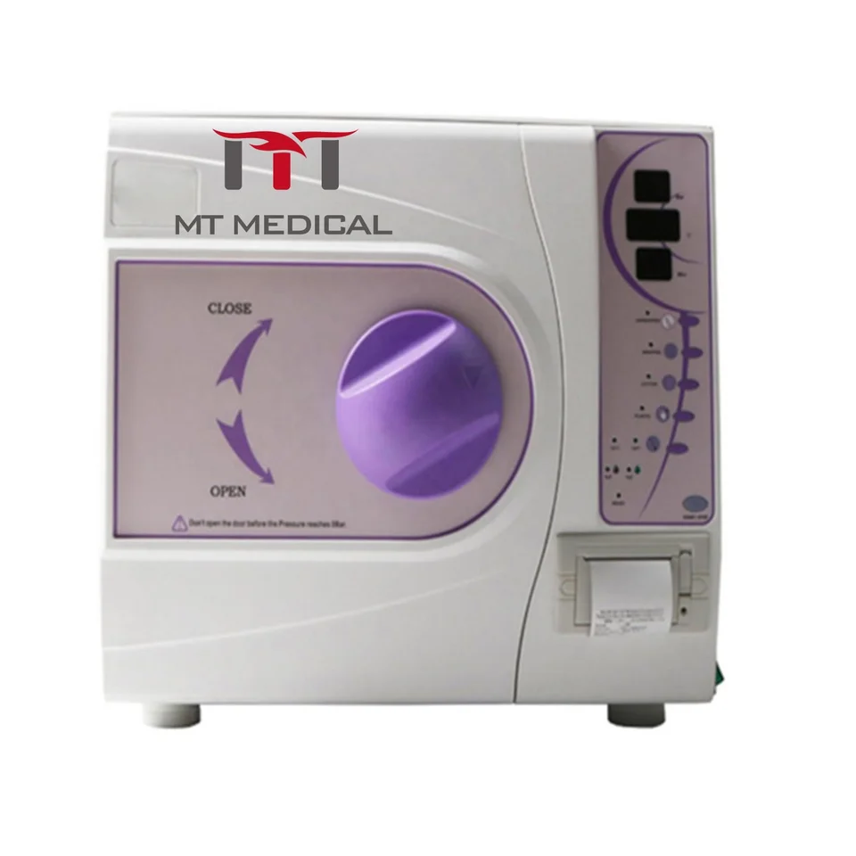 MT Medical Hospital Clinic Class B AutocLave Parný sterilizátor s trikrát vákuovými zubnými autoklácami