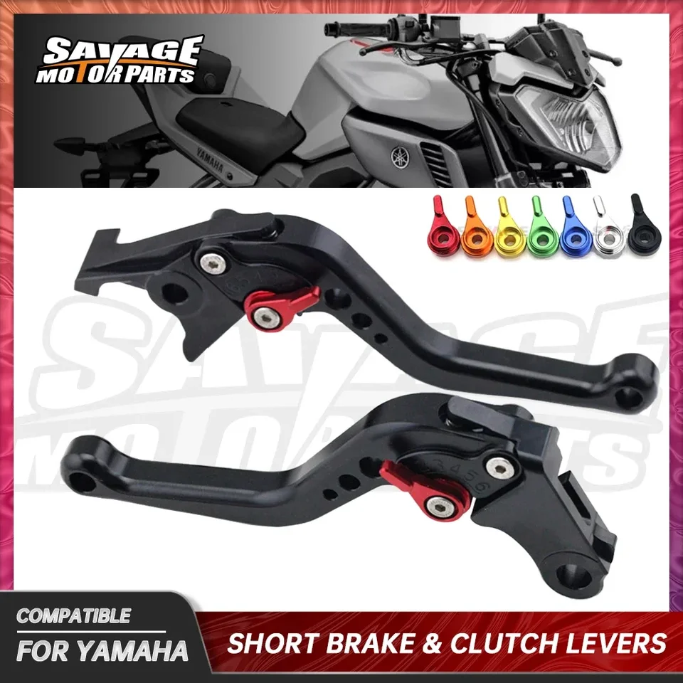 MT125 WR125X krátke páky brzdovej spojky pre Yamaha MT 125 WR 125X 2009-2019 17 18 Motocyklové príslušenstvo ručne nastaviteľné páky