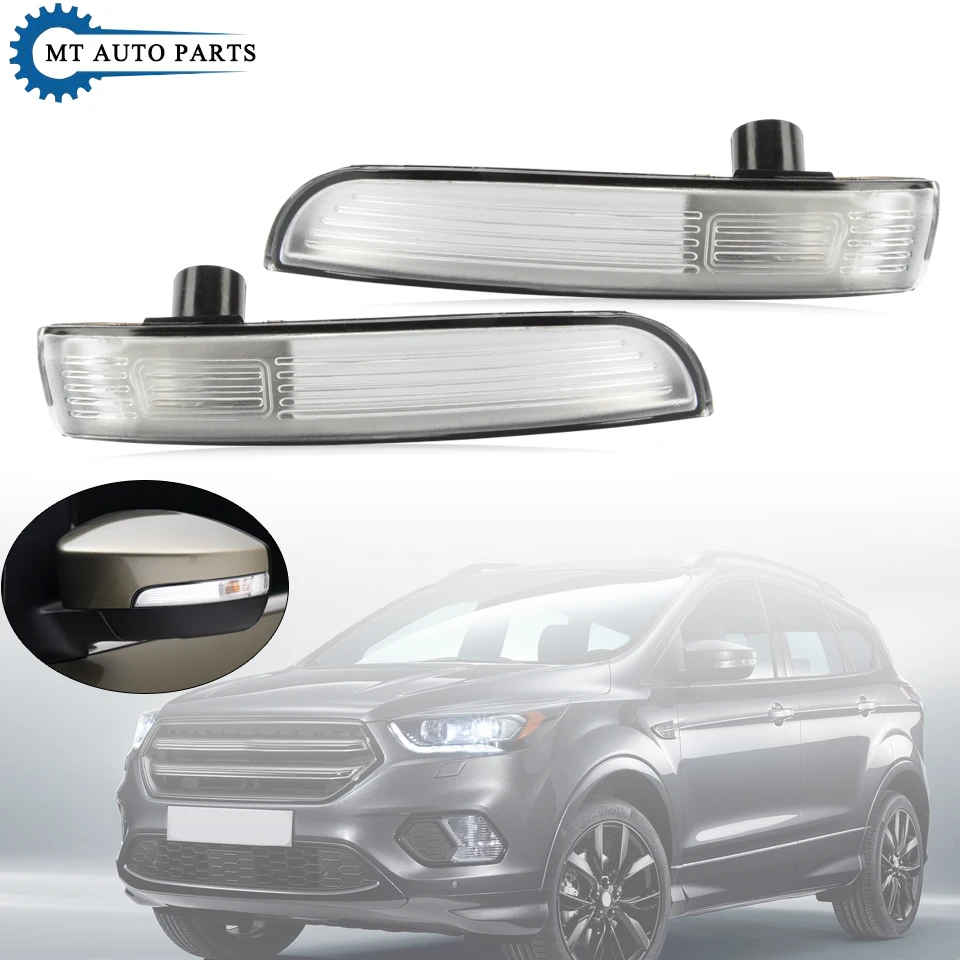 MTAP spätné zrkadlo bočné zrkadlo Turn Signal Signal Light Opaktor pre Ford Kuga Escape EcoSport 2013 2014 2015 2016 2017 2018 2018 2019