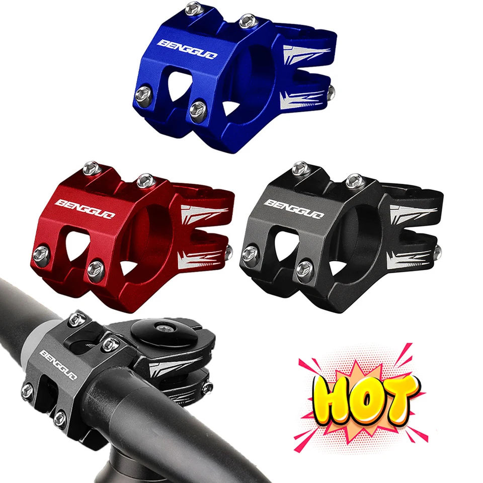 MTB Power STEM Road Road Bike Mountain Bridge Bridge Krátka energia Hliníková zliatina zliatiny horských bicyklov STEM STEM KRÁTKA RIDICAR STEM 31.8 CYCLING