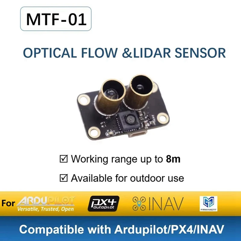 MTF-01 MICOAIR Optický tok a modul LIDAR Senzor UAV Modul pre Ardupilot