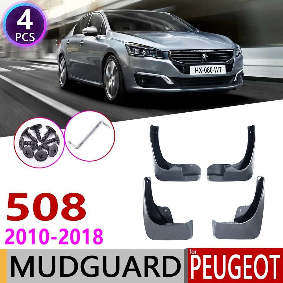 Mudflap pre Peugeot 508 SW 508SW 2010 ~ 2018 Fender Mudguards Mud Guard Splash Flap Accessories 2012 2013 2014 2015 2015 2016 2017