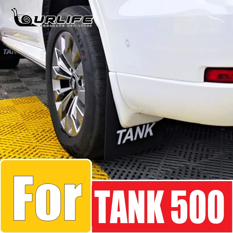 Mudflaps pre GWM Tank 500 2021 2022 2023 Mudguards bahenné klapky Splash Guards predné zadné kolesá blatníka