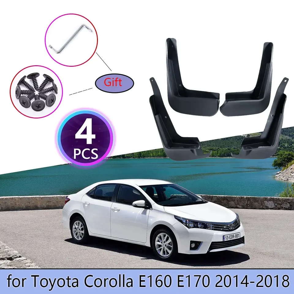 Mudguards for Toyota Corolla Altis E160 E170 2014 2015 2016 2017 2017 2018