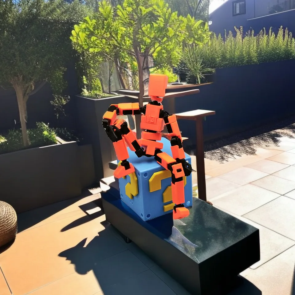 Multi-bodnuté pohyblivé svalnaté robot 3D tlačené figuríny figuríny Lucky 13 robotov hnuteľné figúrky dospelých hračiek pre dospelé hračky pre deti