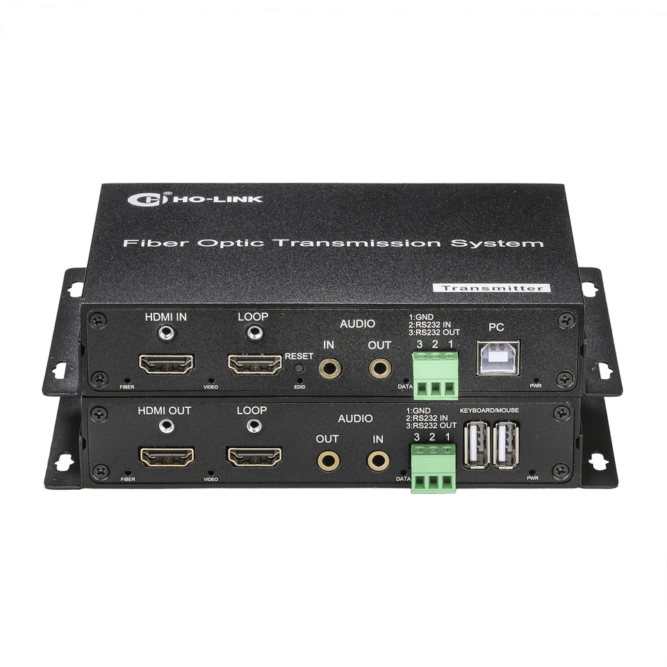 Multi-servisný multiplexor 1 CH 4K HDMI@60Hz Fiber Optický prevodník