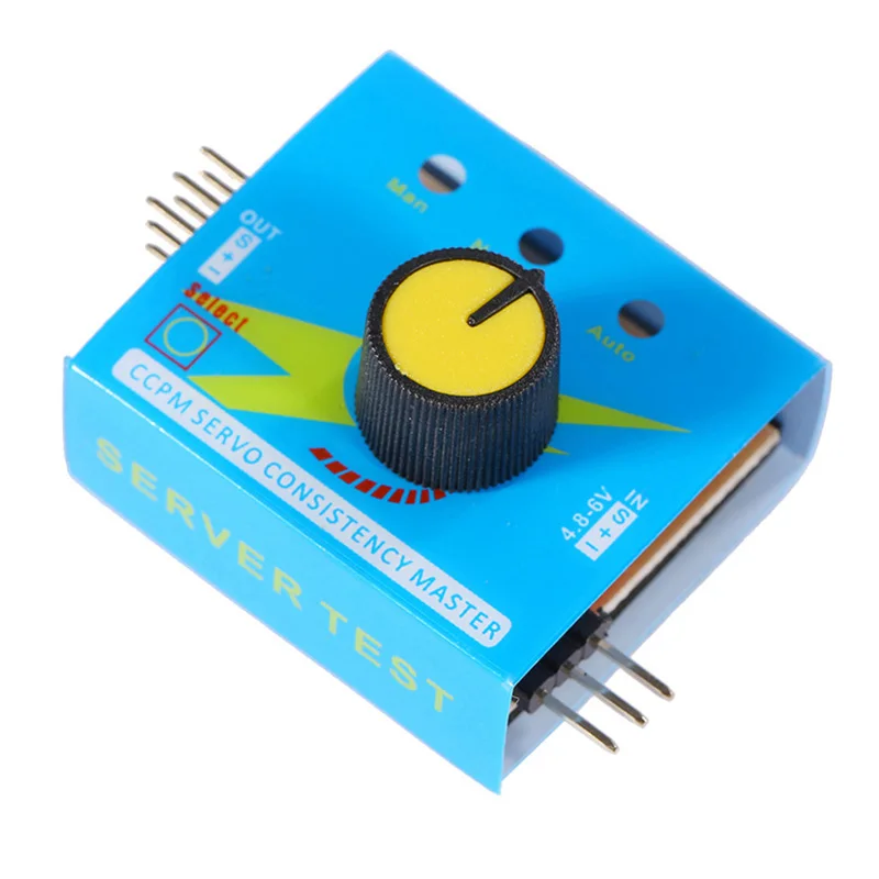 Multi servo tester 3Ch ECS Konzistencia Speed ​​Controler Power Channels CCPM Meter pre modely lietadla RC Drone Car Let Plane