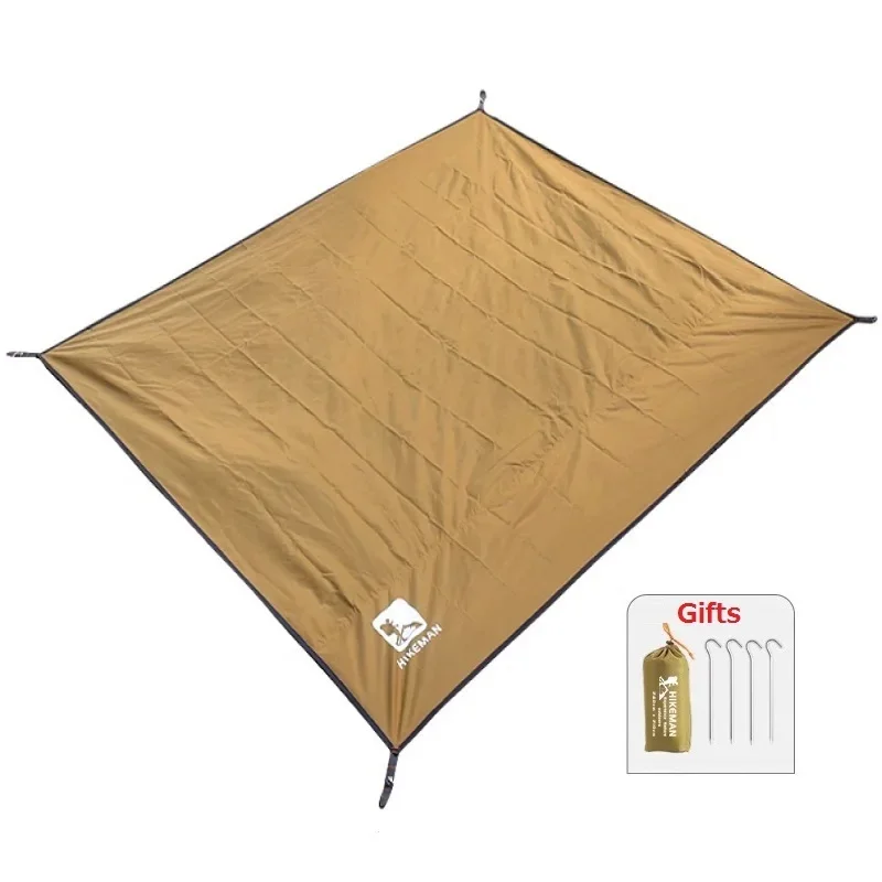 Multi -veľkosť kempingu stan plachta ultralight Ground List 210D Oxford vodotesná piknik Mat Canopy Shade plachetnica vrecká na pláž prikrývka