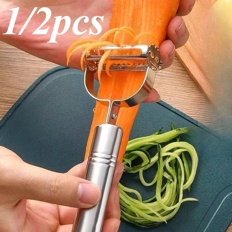 Multifunkcia z nehrdzavejúcej ocele Zelenina Peeler Zemiak Zemkva
