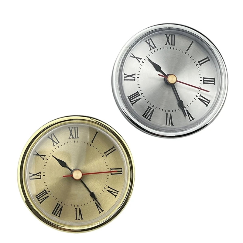 Multifunkčné hodiny Vložte 80 mm hodinové vložte vložku s rímskym číselným perfektným dekoráciám