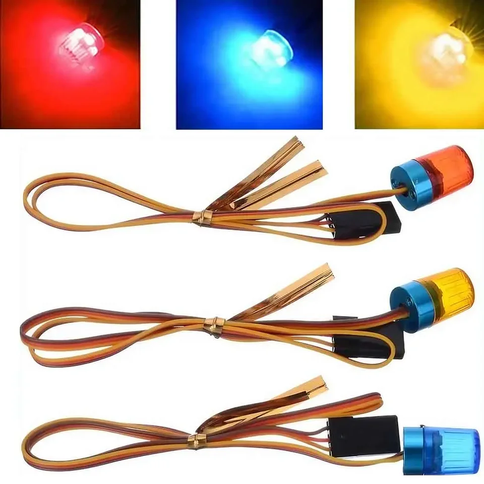 Multifunkčné okrúhle super svetlé auto LED svetlo LED - blesk, burst, režimy pomalého/rýchleho otáčania