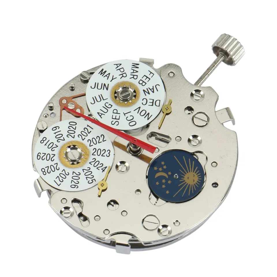 Multifunkčný fáza mesačnej fázy Dátum Dátum Seagull ST1655 Automatický mechanický pohyb