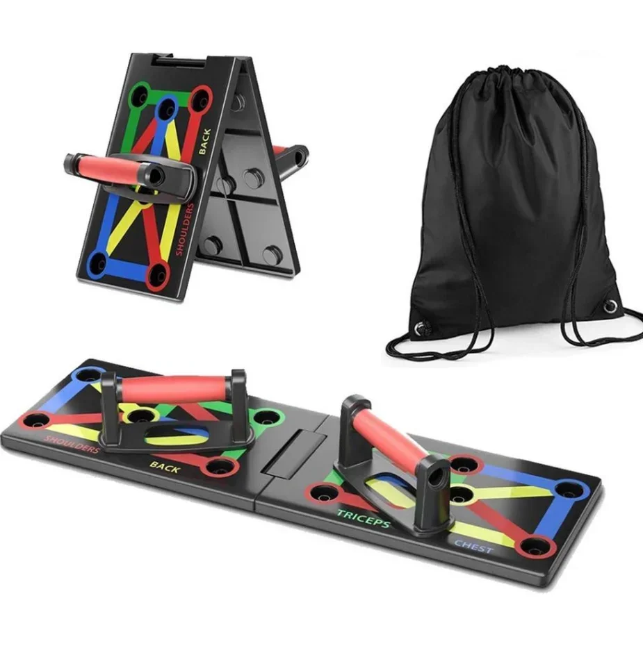 Multifunkčný push Up Rack Board Men Ženy Komplexné fitnes cvičenie Push-up Stands Stavel Building System Home