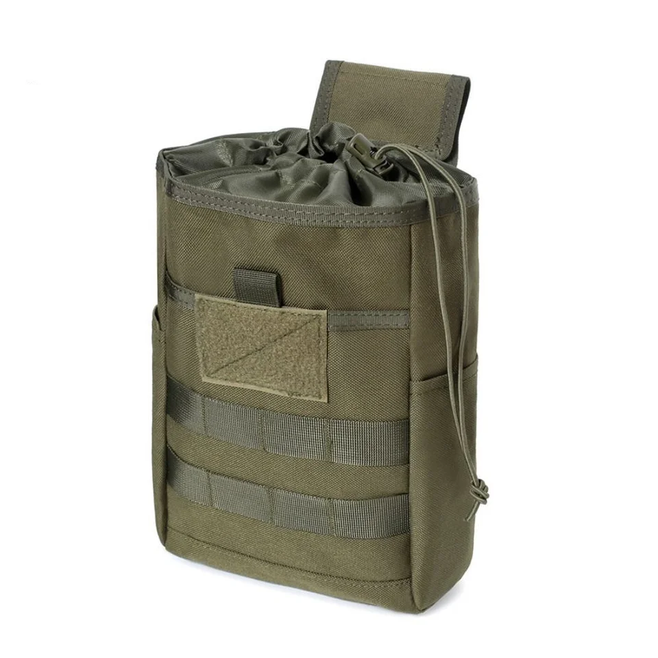 Multifunkčný skladací magazínový puzdro Mag Mag Carrier Roll Up Man Waist Bag Unisex Camping Pack Bald Bald Magazine Utility