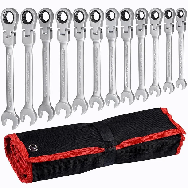 Multitool kľúčový račňa rúk ručných náradia sada Universal Car Wrench Car Opravy náradia