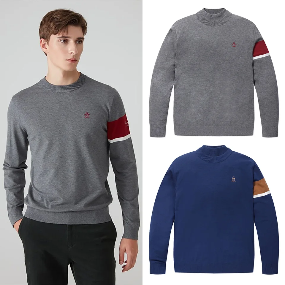 Munsingwear Autumn Pánsky všestranný sveter špičkový vkus luxus plný umeleckej atmosféry Nový model golfu