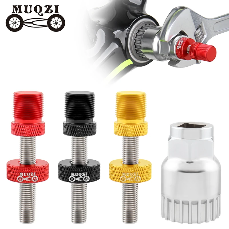 MUQZI 20 Zuby Dno Dotknutá držiak Nástroje na odstraňovanie bicyklov štvorcový spodný držiak REMOVER MTB ROAD BIKE BB Kľúč