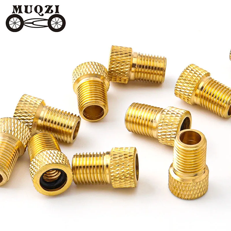 MUQZI 2PCS VENTIL ADAPTER Convertr MTB Road Bike Adapter Presta Adaptér prevod Presta na Schrader Valve