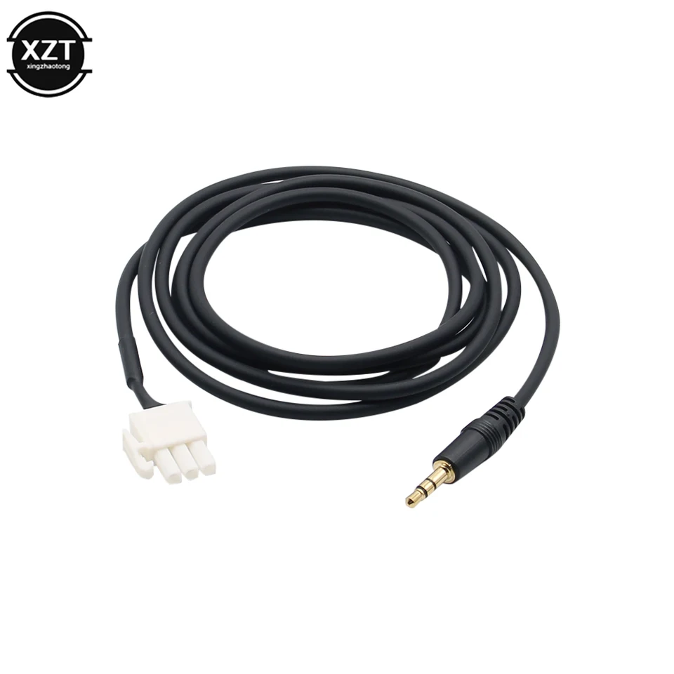 Muž 3,5 mm 3pins aux v adaptérovom zvukovom kábli 1,5 metrov pre Honda Gold Wing GL1800 Motorové príslušenstvo