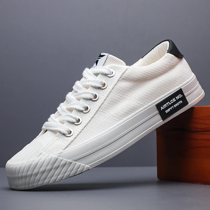 Muž Shoe Flat Lightweight letné ležérne topánky Men Canvas Nízka cena tenisky Elegantná práca Pohodlná voľný čas SS24852