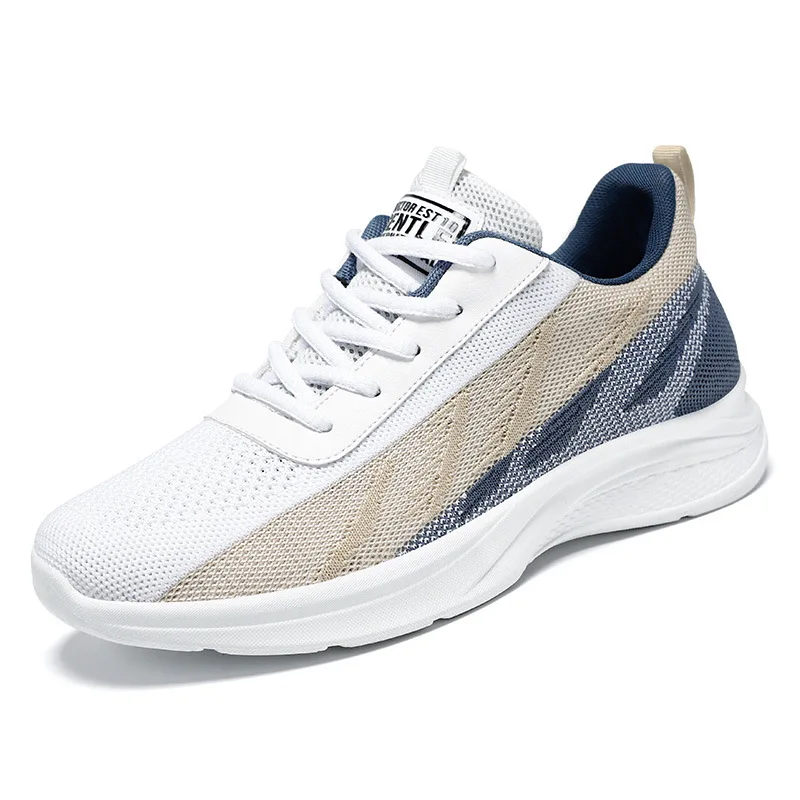 Muži bežiace tenisky Ženy Ľahké športové topánky Klasické pletivo pletivo neformálne topánky Muž módy Moccasins Sneaker A744
