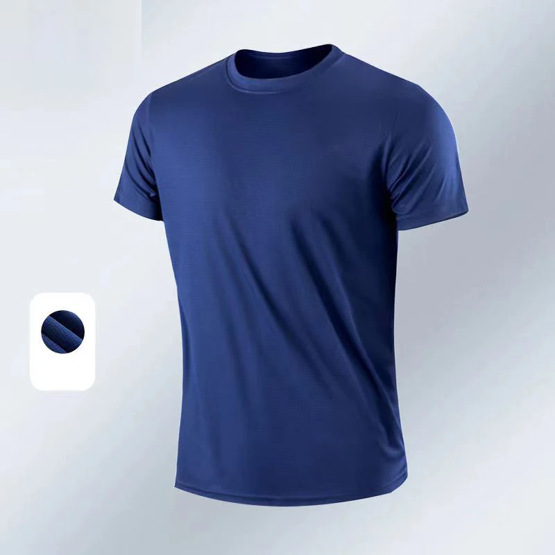 Muži fitness gymnine tričko Šport tričko muž s krátkym rukávom Running futbalové tričko Rýchle suché kulturistické futbalové futbalové futbalové odevy